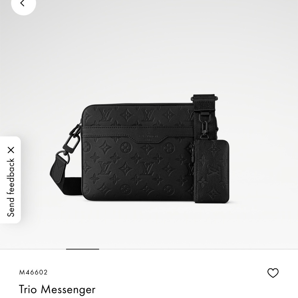 Louis Vuitton Monogram Black Messenger Bag - Picture 7 of 7